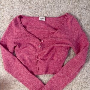 Wilfred Fuchsia Knit Sweater